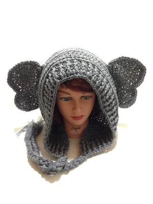 Elephant Hood Crochet Pattern