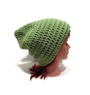 Slouchy Elf Hat Crochet Pattern