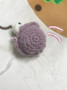 Crochet Turtle Keychain