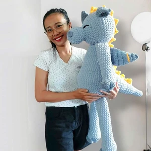 Dragon Crochet Plushie + Video Tutorial