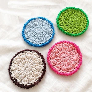 Tea crochet coaster + video tutorial