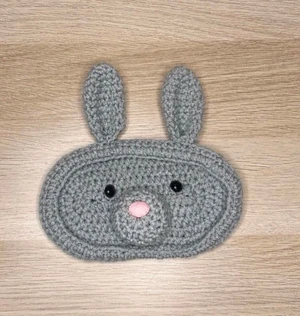 Handmade Crochet Bunny Rabbit Eyeglasses Holder Pattern