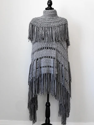 Ombre Poncho & Cowl Pattern