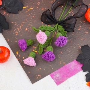 Thistle Flower Crochet Pattern