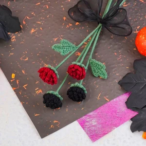Pompon Mum Flower Crochet Pattern