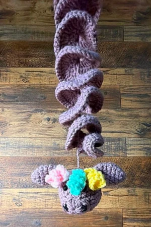 Handmade Crochet Unicorn Wind Spinner Pattern