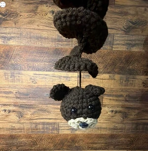 Handmade Crochet Bear Wind Spinner Pattern