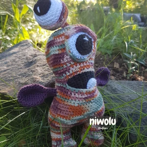 Monster with eyestalk and big tooth