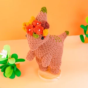 Parasaurolophus Crochet Pattern