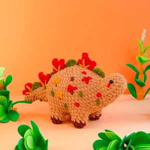 Stegosaurus Crochet Pattern