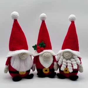 Santa Christmas Gnome Crochet Pattern