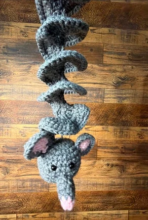 Handmade Crochet Mouse Wind Spinner Pattern