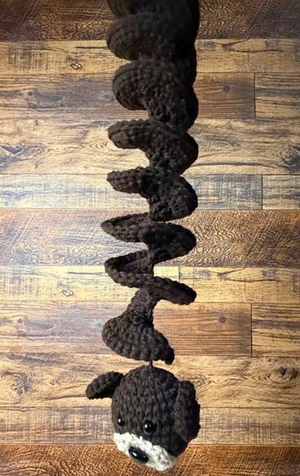 Handmade Crochet Monkey Wind Spinner Pattern