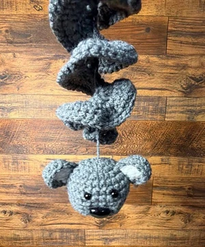 Handmade Crochet Koala Wind Spinner Pattern