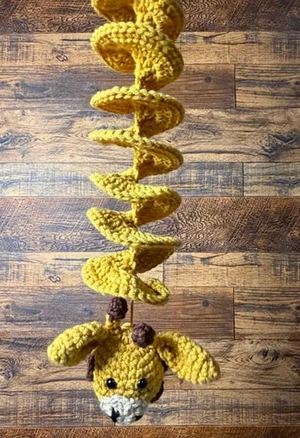 Handmade Crochet Giraffe Wind Spinner Pattern