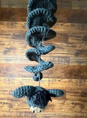 Handmade Crochet Donkey Wind Spinner Pattern