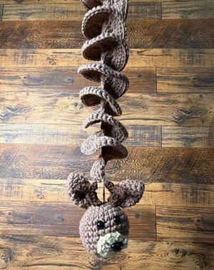 Handmade Crochet Deer Wind Spinner Pattern