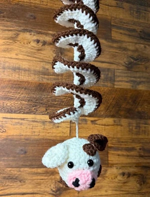 Handmade Crochet Sheep Wind Spinner Pattern(copy)