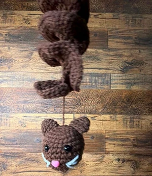 Handmade Crochet Cat Wind Spinner Pattern