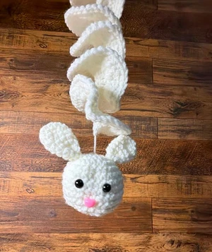 Handmade Crochet Bunny Rabbit Wind Spinner Pattern