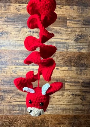 Handmade Crochet Bull Wind Spinner Pattern