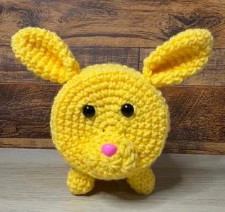 Handmade Crochet Bunny Rabbit Toilet Roll Cover Pattern