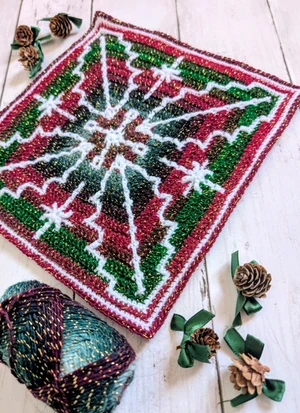 Mosaic Soft Holly Square