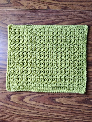 V-STITCH AFGHAN BLOCK
