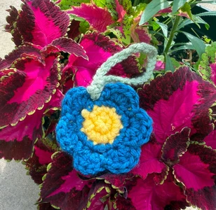 Flower Bag Charm
