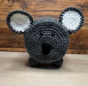 Handmade Crochet Koala Toilet Roll Cover Pattern