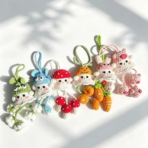 18-in-1 Cartoon Ghost Hanging Ornament Crochet Pattern (Video Tutorial Included)