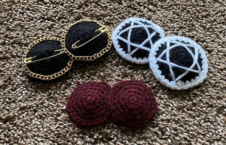 Crochet Pasties Pattern