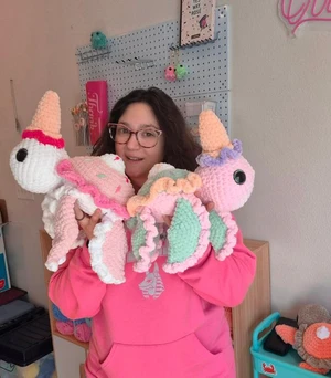 Crochet Sundae Turtle Plushie Pattern