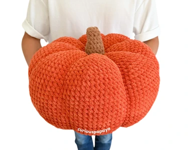Giant Pumpkin Pouf