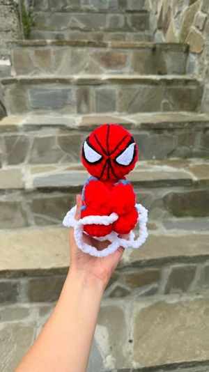 Spiderman crochet pattern