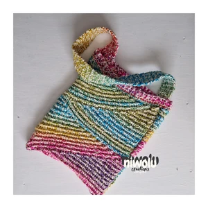 Zig zag tote bag