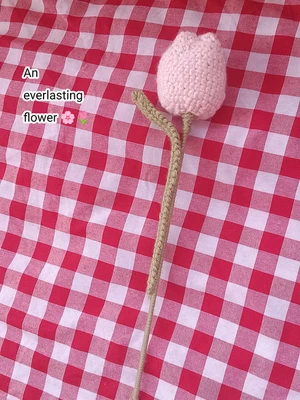 Cute Crochet Tulip