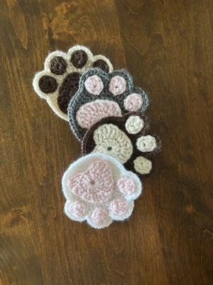 Paw Print Coaster