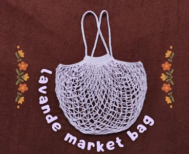 Lavande Market Bag
