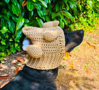Rotisserie Chicken Dog Cowl Snood Hoodie