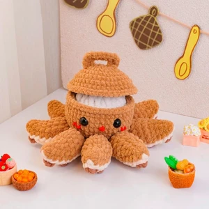 Dumpling Steamer Octopus Crochet Pattern