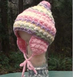 Enchanting Baby Cap and Mittens Set - PB-303
