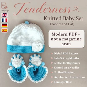Knitted Baby Set \