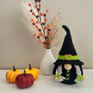 Halloween Witch Crochet Amigurumi Pattern