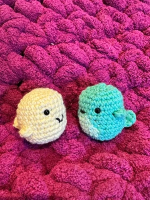 Wilma and Wilmer the whales
