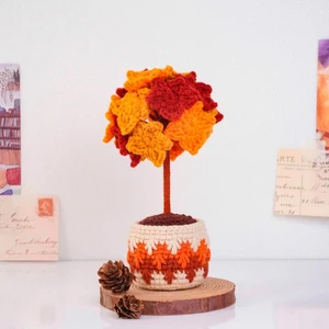 Maple Tree Pot Crochet Pattern