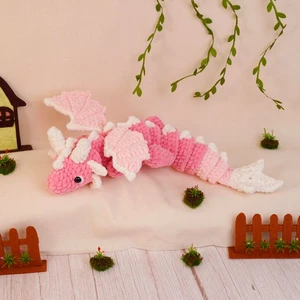 Pinky Dragon Crochet Pattern