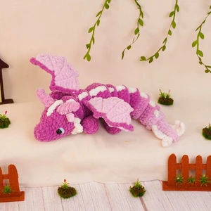 Purple Dragon Crochet Pattern