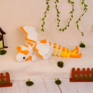Yellow Dragon Crochet Pattern
