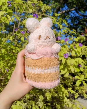 Strawbunny Shortcake (Low-Sew)